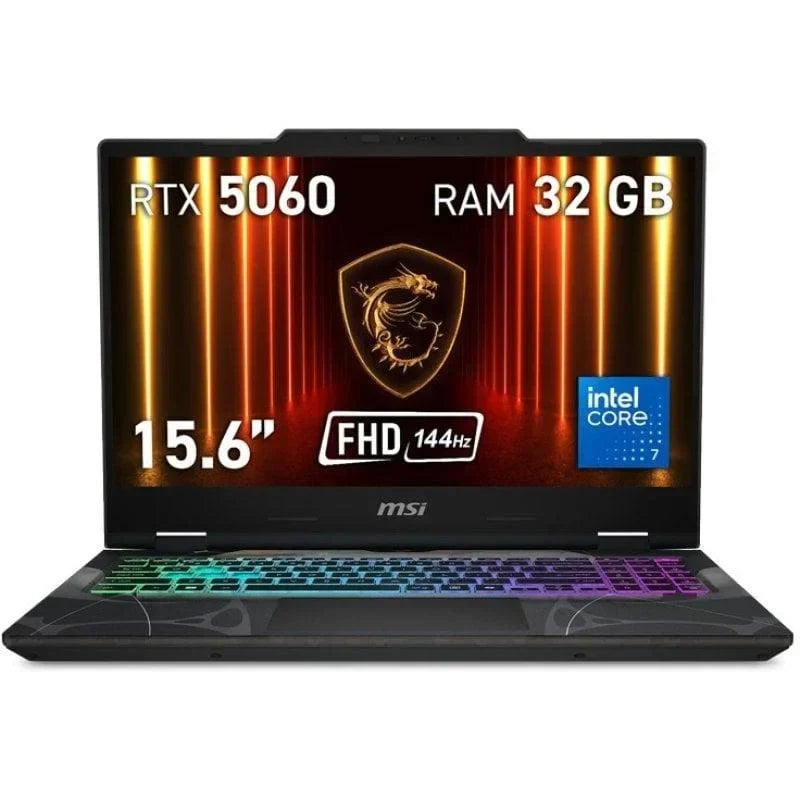 Portátil MSI Cyborg 15 B2RWFKG-201XES Intel Core 7 240H 32GB DDR5 1TB SSD RTX 5060 15.6" FHD RGB - CompuMania S.L