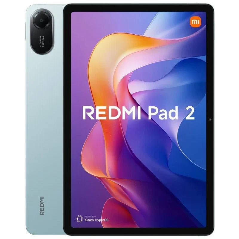 Tablet Xiaomi Redmi Pad 2 11" 4GB 128GB WiFi HyperOS Verde Menta + Ring Holder - CompuMania S.L