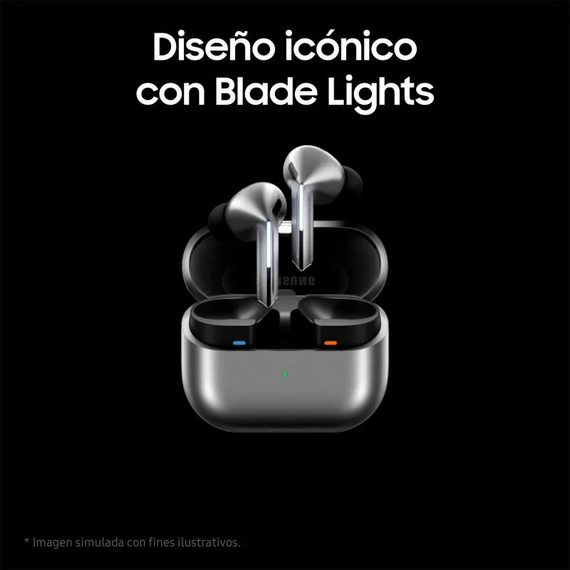 Samsung Galaxy Buds3 Pro Auriculares Inalámbricos Bluetooth Blancos - MovilMania S.L