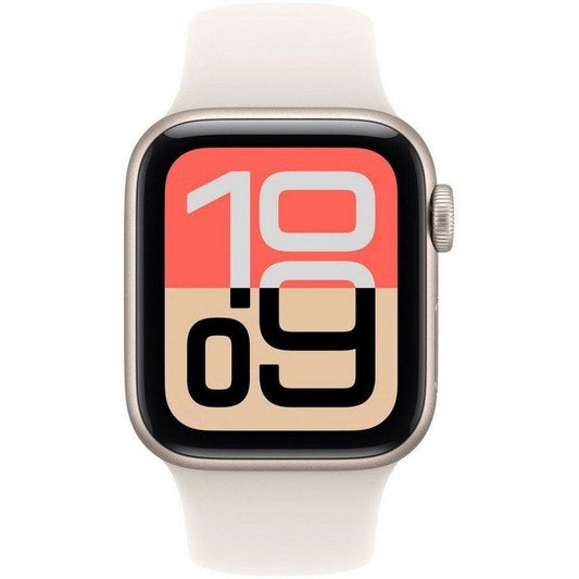 Apple Watch SE 3 GPS 40mm Caja de Aluminio Blanco Estrella con Correa Deportiva Blanco Estrella M/L - CompuMania S.L