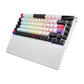 Teclado mecánico ASUS ROG Azoth X QWERTZ retroiluminado RGB inalámbricolámbrico OLED Blanco - MovilMania S.L